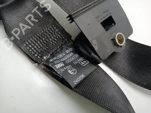 Front right seatbelt MERCEDES-BENZ M-CLASS (W163) ML 400 CDI (163.128) | BP21544684I25 
