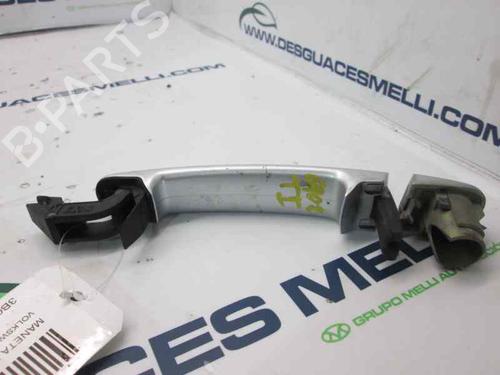 Rear left exterior door handle VW POLO (9N_, 9A_)  | BP2858746C130 