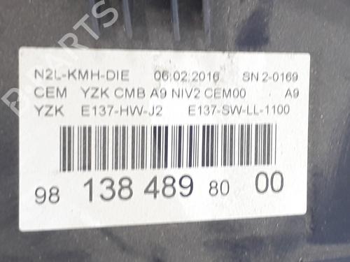 Instrument cluster PEUGEOT 208 I (CA_, CC_) 1.6 HDi / BlueHDi 75 | BP11273265C47