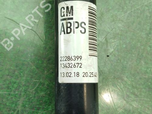 Left rear shock absorber OPEL CORSA E (X15)  | BP28047528M18 