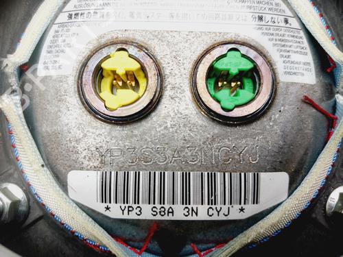 Driver airbag MERCEDES-BENZ C-CLASS Coupe (CL203) C 220 CDI (203.708) | BP31052658C9 