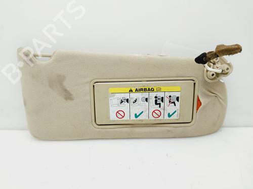 Used Right sun visor JAGUAR S-TYPE II (X200) 2.7 D (207 hp) 31084609