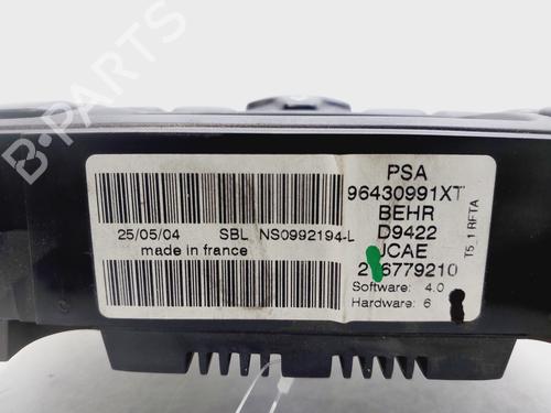 Climate control PEUGEOT 307 (3A/C) 1.6 16V | BP25471109I5 