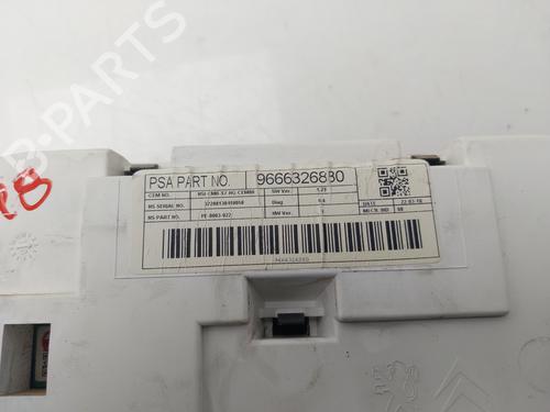 Instrument cluster CITROËN C5 III (RD_) 1.6 HDi 110 (RD9HZC) | BP31877418C47