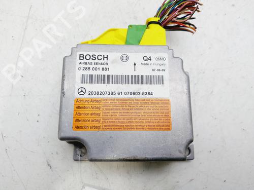ECU airbags MERCEDES-BENZ C-CLASS Coupe (CL203) C 200 Kompressor (203.742) | BP29219762M53 