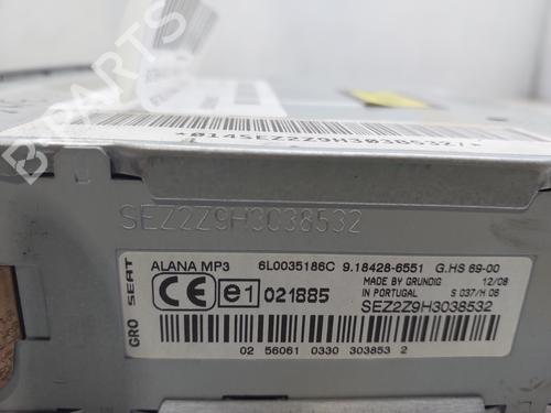 Radio SEAT IBIZA III (6L1)  | BP17430221E6 
