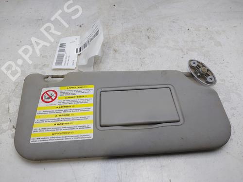 Right sun visor FORD FUSION (JU_) 1.4 TDCi (68 hp) 17632844