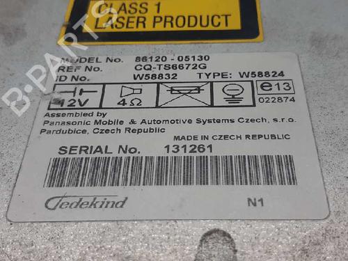 Radio TOYOTA AVENSIS Estate (_T25_) 2.2 D-CAT (ADT251_, ADT251R) | BP5287454E6 