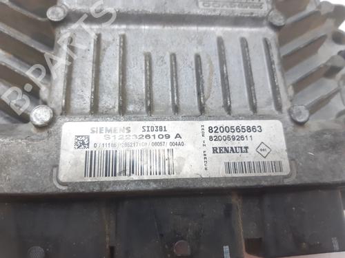 Engine control unit (ECU) RENAULT MEGANE II (BM0/1_, CM0/1_) 1.5 dCi (BM1E, CM1E) | BP8325576M57 