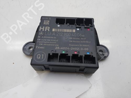 Elektronisk modul MERCEDES-BENZ E-CLASS (W212) E 220 CDI / BlueTEC (212.001, 212.002) (170 hp) 15285693