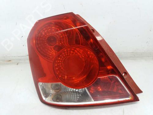 Used Left taillight CHEVROLET AVEO / KALOS Hatchback (T200) 1.4 (83 hp) 2882094