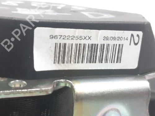 Rear right seatbelt PEUGEOT 508 I (8D_) 1.6 HDi | BP6624948I28 