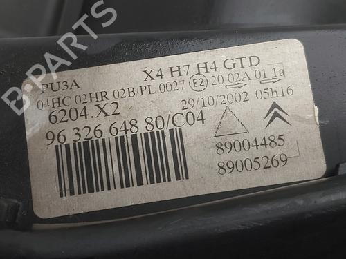 Left headlight CITROËN C5 I (DC_) 2.0 HDi (DCRHZB, DCRHZE) | BP37600483C28 - Image 3