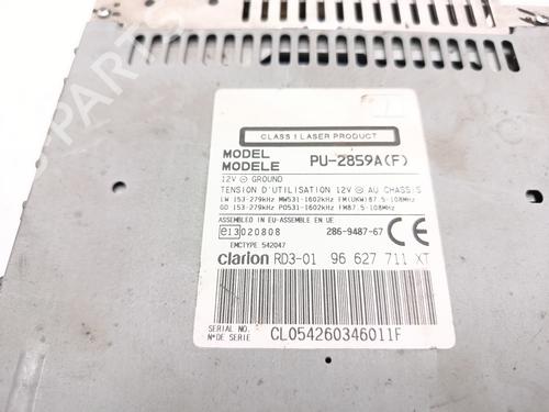 Radio CITROËN BERLINGO / BERLINGO FIRST MPV (MF_, GJK_, GFK_) 1.6 HDI 90 (MF9HX) | BP28088881E6 