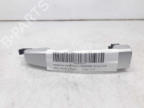 Used Rear right exterior door handle OPEL ZAFIRA / ZAFIRA FAMILY B (A05) 1.9 CDTI (M75) (150 hp) 2868623