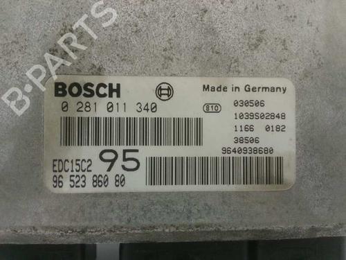 Engine control unit (ECU) CITROËN C5 I (DC_) 2.0 HDi (DCRHZB, DCRHZE) | BP2857930M57 