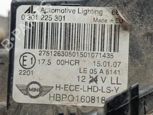 Left headlight MINI MINI (R56)  | BP31095948C28 