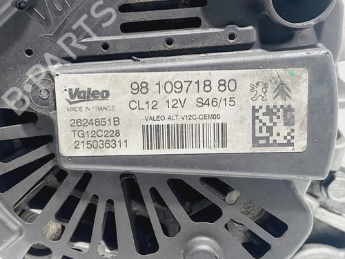 Alternator CITROËN C4 CACTUS 1.2 THP 110 | BP29514732M7 