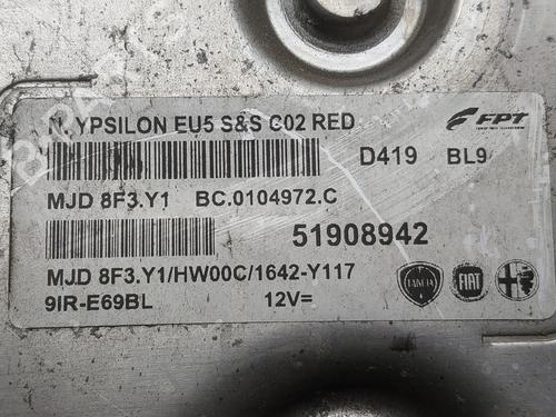Engine control unit (ECU) LANCIA YPSILON (312_) 1.3 D Multijet (312.YXE1A, 312.YXU1A) | BP38191460M57 - Image 4
