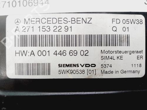 Engine control unit (ECU) MERCEDES-BENZ C-CLASS Coupe (CL203) C 180 Kompressor (203.746) | BP29531678M57 