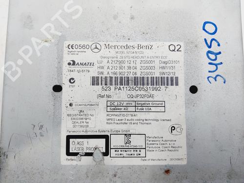 Radio MERCEDES-BENZ E-CLASS (W212)  | BP26967251E6 