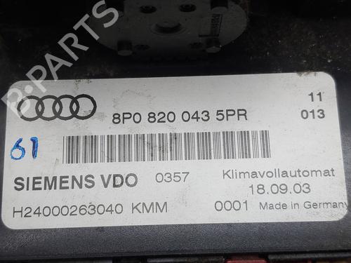 Climate control AUDI A3 (8P1)  | BP34697187I5  - Image 5