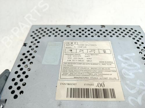 Radio HYUNDAI i10 I (PA)  | BP29169986E6 