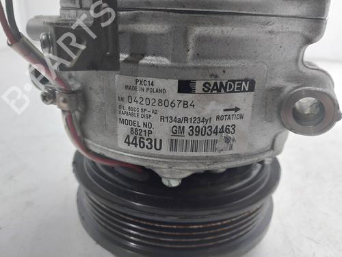 AC compressor OPEL ASTRA K (B16) 1.4 Turbo (68) | BP15389056M34 