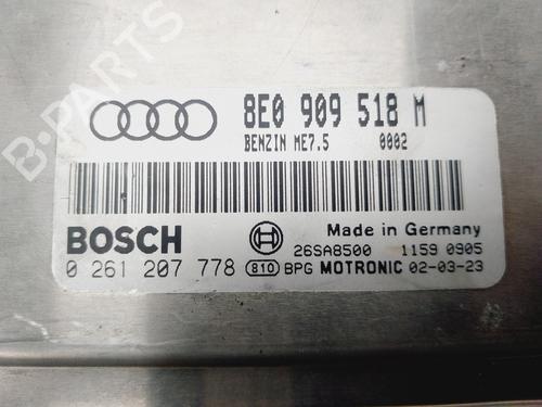 Engine control unit (ECU) AUDI A4 B6 (8E2) 1.8 T | BP30100088M57 