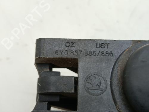 Rear right exterior door handle SKODA FABIA I (6Y2)  | BP29408465C130 
