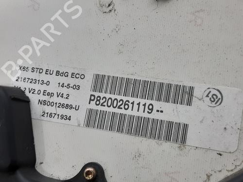 Instrument cluster RENAULT CLIO II (BB_, CB_) 1.5 dCi (B/CB07) | BP7515163C47 