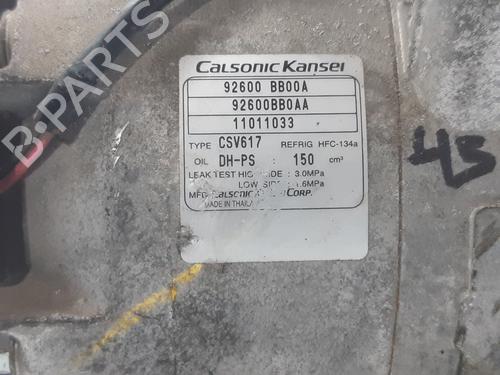 AC compressor NISSAN QASHQAI / QASHQAI +2 I (J10, NJ10, JJ10E)  | BP8423681M34 