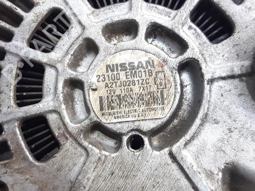 Alternator NISSAN TIIDA Hatchback (C11) 1.8 | BP9857611M7 