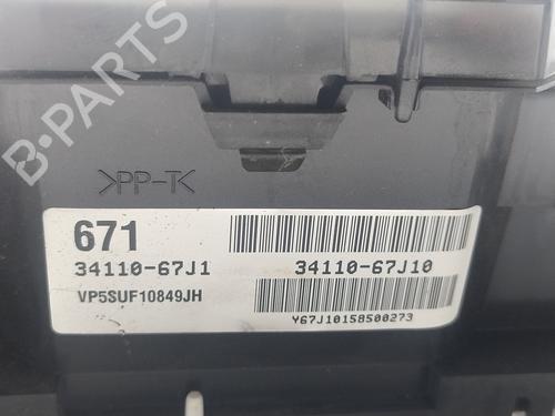 Instrument cluster SUZUKI GRAND VITARA II (JT, TE, TD)  | BP29509174C47 