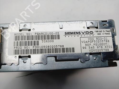 Bilradio PEUGEOT 206 Hatchback (2A/C) | BP30714386E6