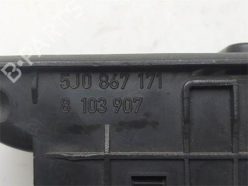 Left front window switch SKODA FABIA I (6Y2) 1.4 TDI | BP38462825I27 - Image 2