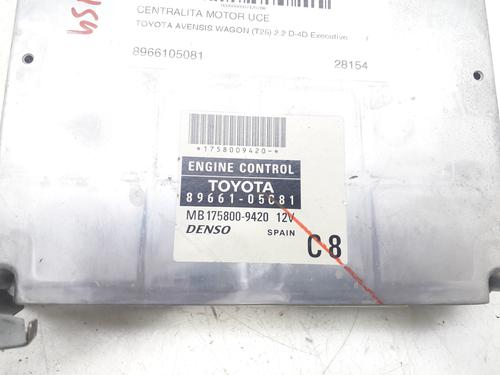 Engine control unit (ECU) TOYOTA AVENSIS Estate (_T25_) 2.2 D-4D (ADT251_, ADT251R) | BP10117184M57 