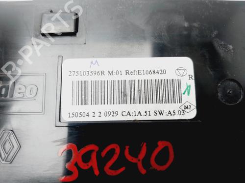 Commande Chauffage RENAULT MEGANE III Hatchback (BZ0/1_, B3_) 1.2 TCe (BZ2B, BZ11) | BP29395921I5 