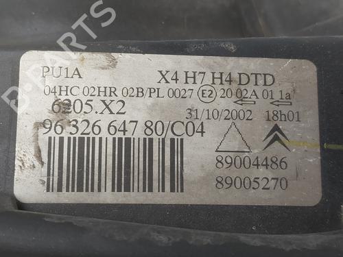 Right headlight CITROËN C5 I (DC_) 2.0 HDi (DCRHZB, DCRHZE) | BP37584260C29 - Image 3