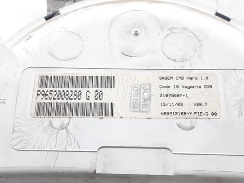 Instrument cluster CITROËN C2 (JM_) 1.4 HDi | BP7964827C47 