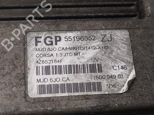 Engine control unit (ECU) OPEL CORSA C (X01) | BP30172486M57
