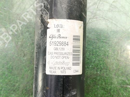 Left rear shock absorber FIAT FIORINO Box Body/MPV (225_) 1.3 D Multijet (225BXD1A, 225BXB1A, 225BXB11) | BP29467625M18 