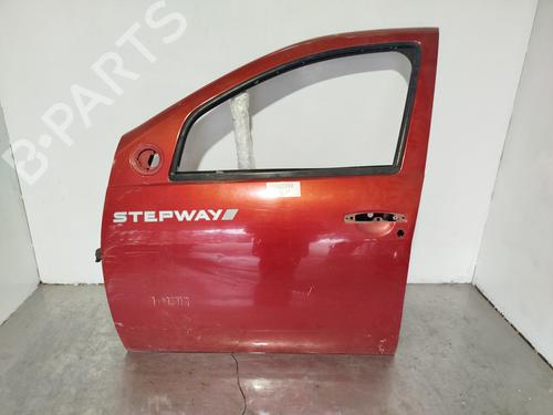 Dør venstre fortil DACIA SANDERO [2008-2025]  30411648