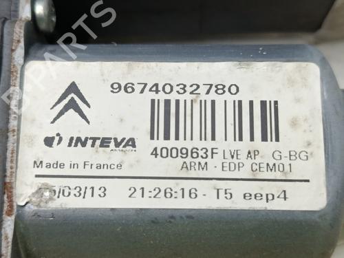 Left front window motor CITROËN C4 Picasso I MPV (UD_) 1.6 HDi 110 | BP29850200E21