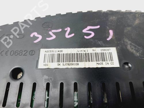Instrument cluster SKODA FABIA II (542)  | BP19309334C47 