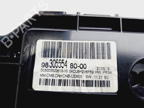 Instrument cluster PEUGEOT 3008 II SUV (MC_, MR_, MJ_, M4_) 1.5 BlueHDi 130 | BP22425190C47 