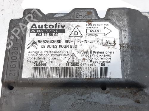 ECU airbags CITROËN C4 Coupe (LA_) 1.6 HDi | BP8512127M53 