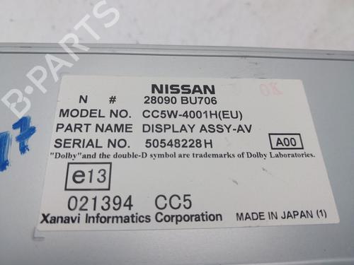 Display monitor NISSAN ALMERA TINO (V10) | BP27708280C48