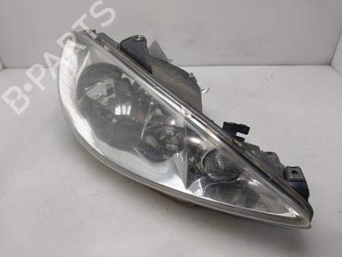 Used Right headlight Right headlight PEUGEOT 206 Hatchback (2A/C) [1998-2012] 33011380 33011380