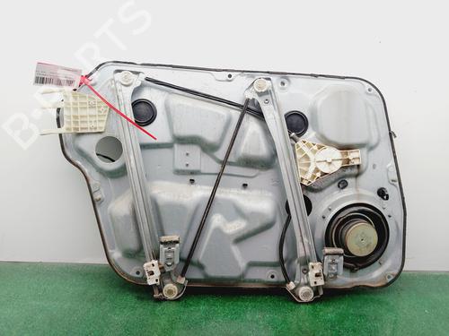 Used Front right window mechanism HYUNDAI SONATA V (NF) 2.4 (162 hp) 31124371